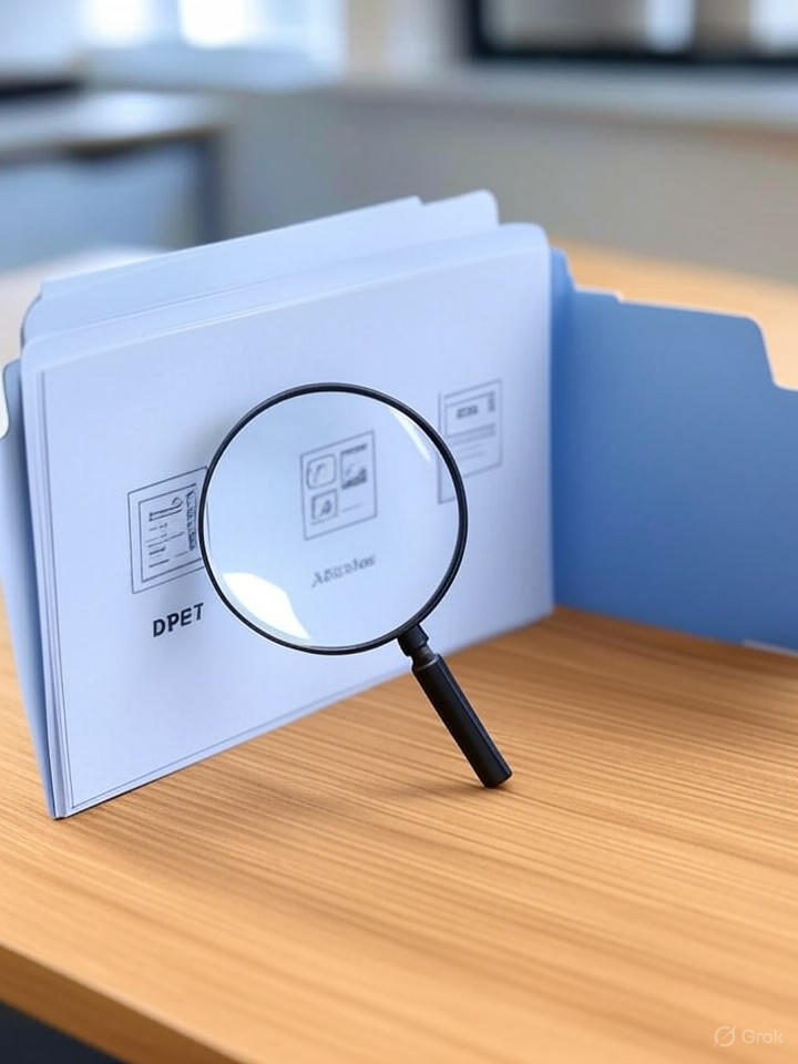 Dossier DDT avec diagnostics immobiliers